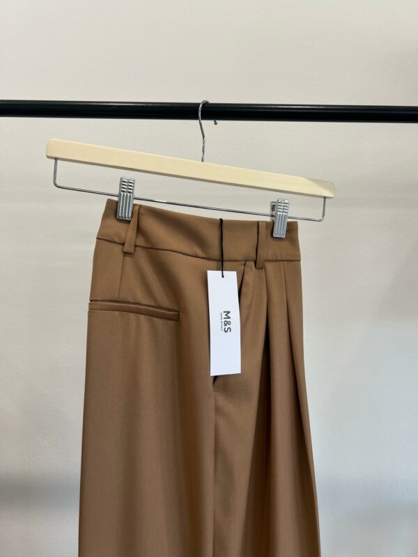 Pantalone Palazzo con Pinces MeS - immagine 10