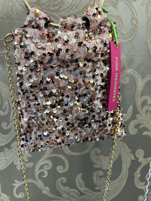 Borsa con Paillettes Pink Memories - immagine 9