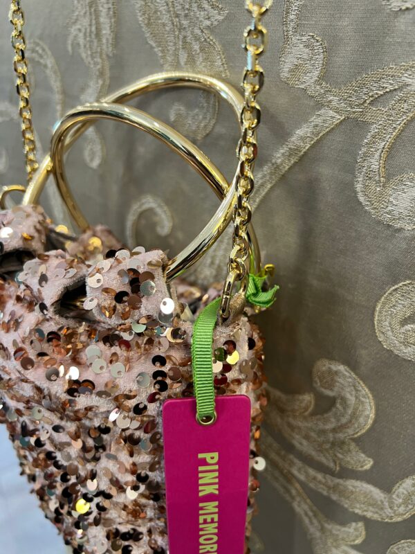 Borsa con Paillettes Pink Memories - immagine 4