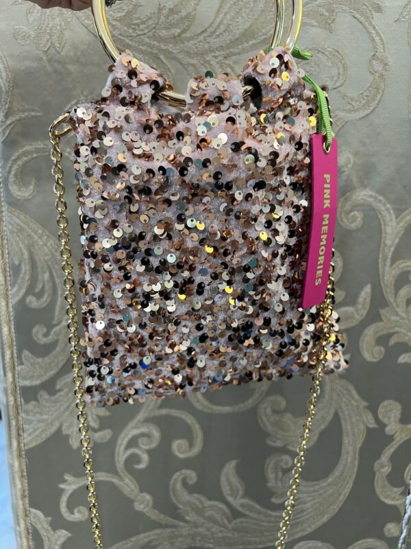 Borsa con Paillettes Pink Memories - immagine 2