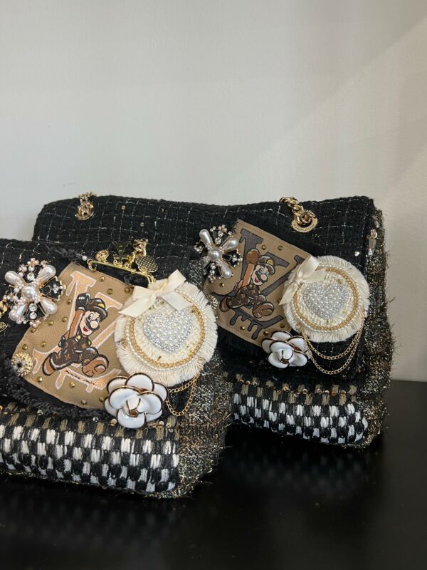 Borsa  Minime Paris   Chanel Jacquard - immagine 38