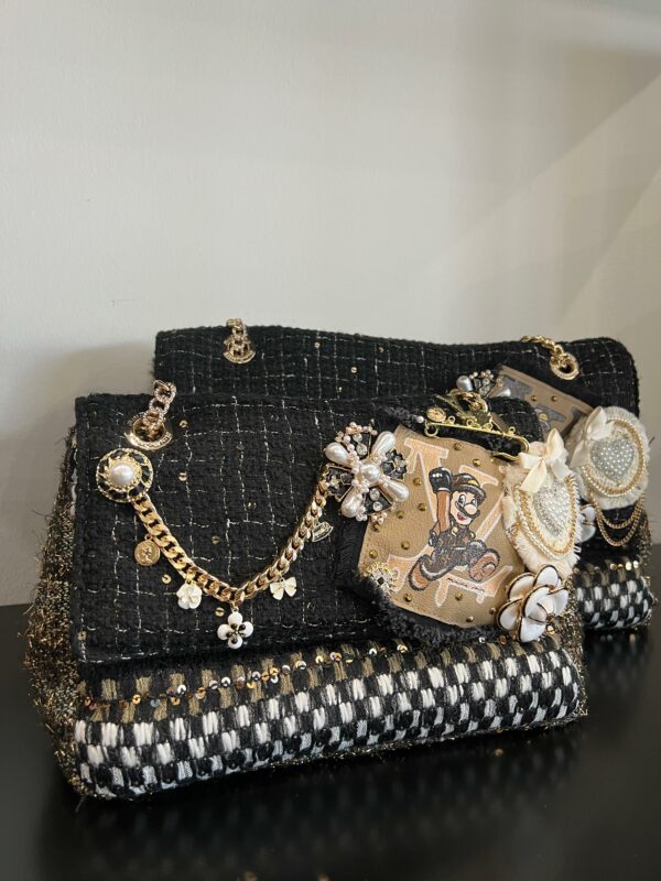 Borsa  Minime Paris   Chanel Jacquard - immagine 37