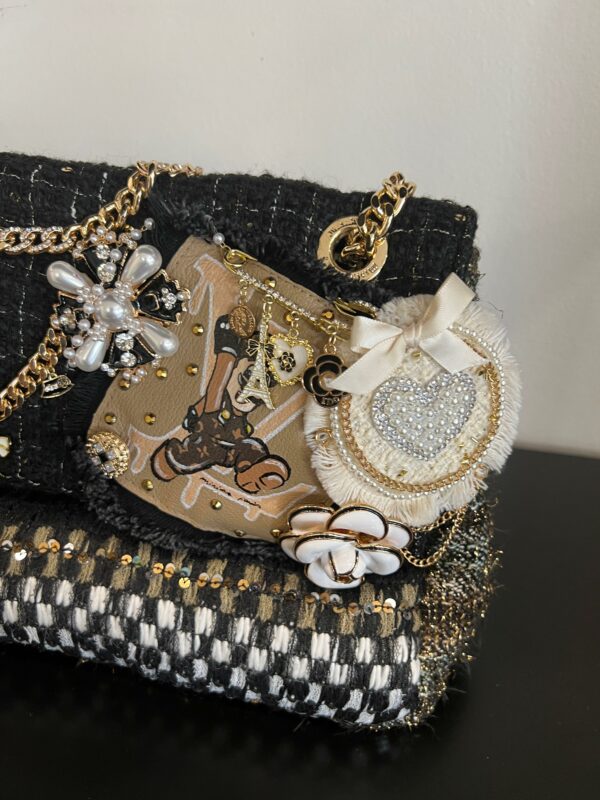 Borsa  Minime Paris   Chanel Jacquard - immagine 29