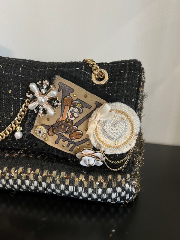 Borsa  Minime Paris   Chanel Jacquard - immagine 8