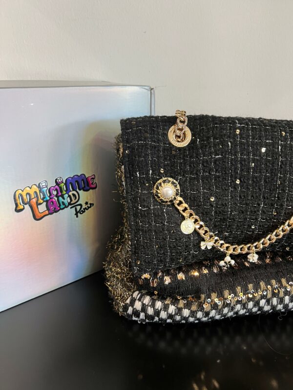 Borsa  Minime Paris   Chanel Jacquard - immagine 3